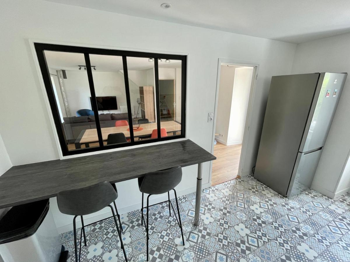 Longere Entre Terre Et Mer - Per Pradiguen Villa Theix Ngoại thất bức ảnh