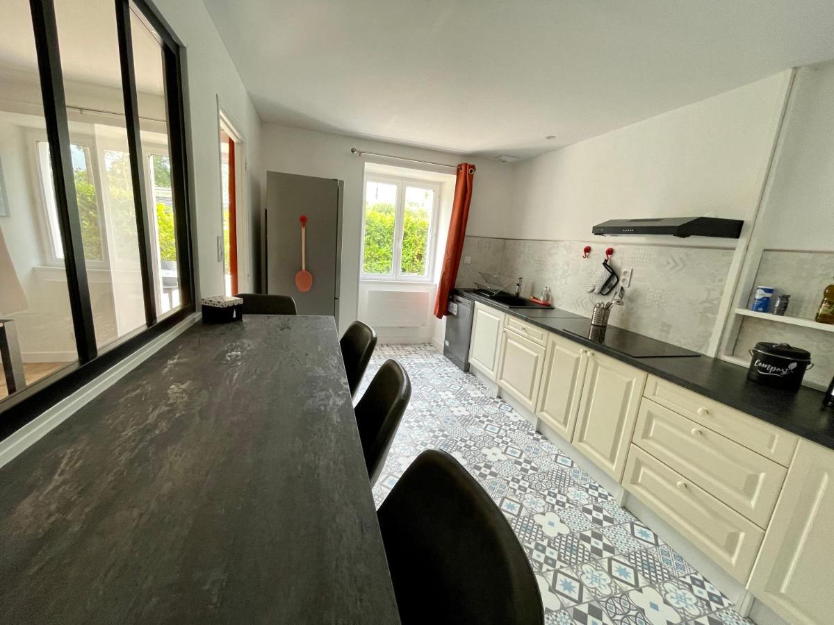 Longere Entre Terre Et Mer - Per Pradiguen Villa Theix Ngoại thất bức ảnh